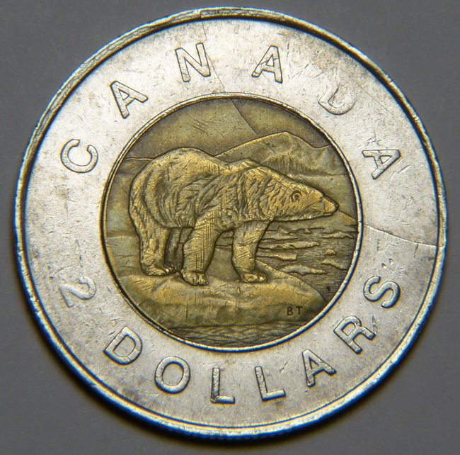 $2.00-1996---Broken-Retained-Die